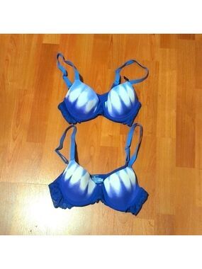 No Boundaries Purple Tie Dye Lace Padded Bras New